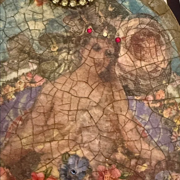 Michal Negrin Hamsa Hand with Angel Floral Design - Picture 8 of 15